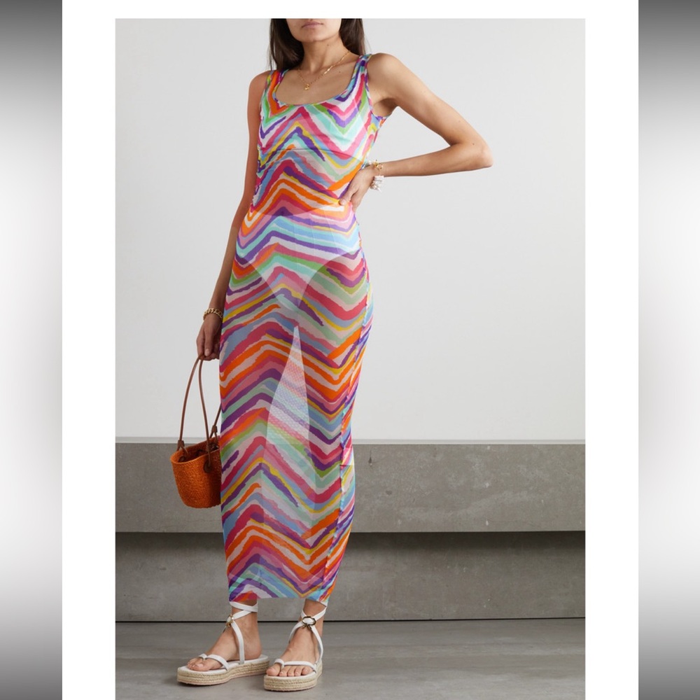 Missoni Cut Out Mesh long coverup. Size 44 US 8 NWT